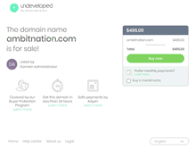 Tablet Screenshot of ambitnation.com